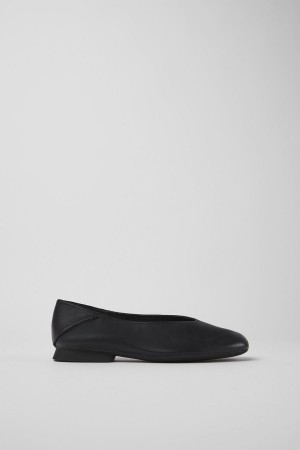 Ballerinas Camper Casi Myra Cuero Mujer Negras | XKHGT-7498