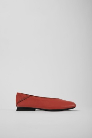 Ballerinas Camper Casi Myra Cuero Mujer Rojas | MUQYJ-2869