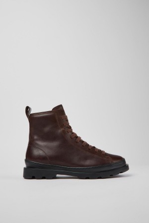 Botas Camper Brutus Encaje up Mujer Burdeos | FPMWC-0827