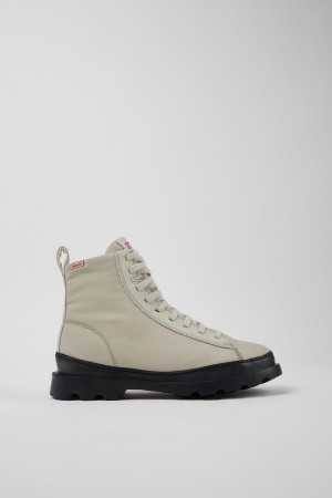 Botas Camper Brutus Encaje up Mujer Gris | SKFRN-5027