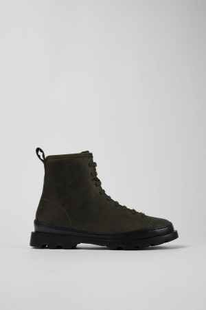 Botas Camper Brutus Encaje up Mujer Verde | EAOGT-2409