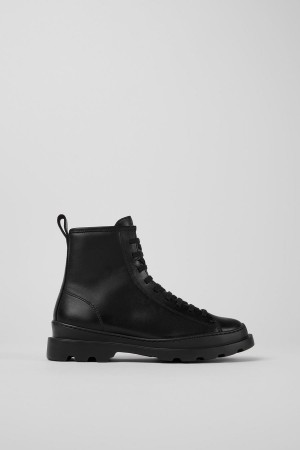 Botas Camper Brutus Medium Encaje Mujer Negras | VSXPW-7135