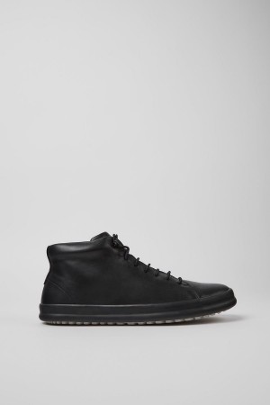 Botas Camper Chasis Ankle Hombre Negras | HJXLP-2835