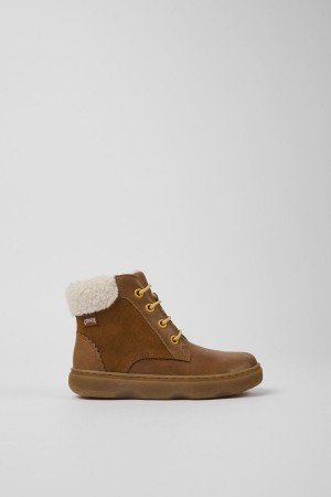 Botas Camper Cuero Niña Marrones | GFYRS-5168