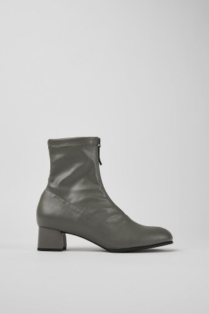 Botas Camper Katie Textil Ankle Mujer Gris | OHTCF-7309
