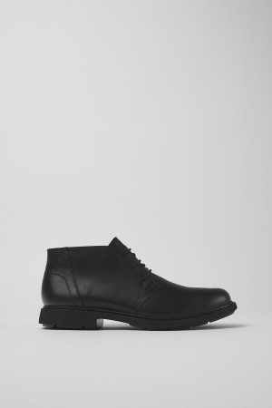 Botas Camper Neuman Ankle Hombre Negras | WXYJT-6021