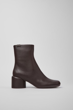 Botas Camper Niki Cuero Mujer Burdeos | UNSYB-2408