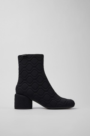 Botas Camper Niki Textil Mujer Negras | HVMLW-0845