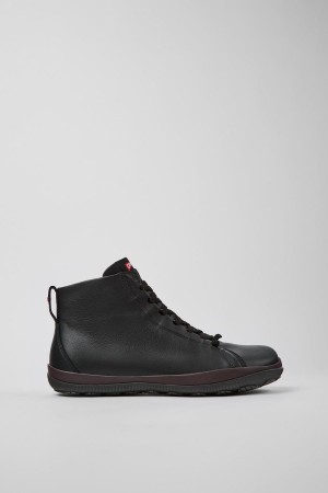 Botas Camper Peu Pista Gore-tex Gore-tex Cuero Ankle Hombre Negras | NAIKH-5163