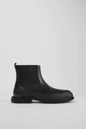 Botas Camper Pix Hombre Negras | WVPSN-4615