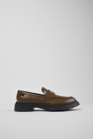 Mocasines Camper Walden Cuero Mujer Marrones | SDOKW-8421