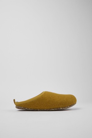 Pantuflas Camper Wabi Lana Mujer Amarillo | JISEQ-5719