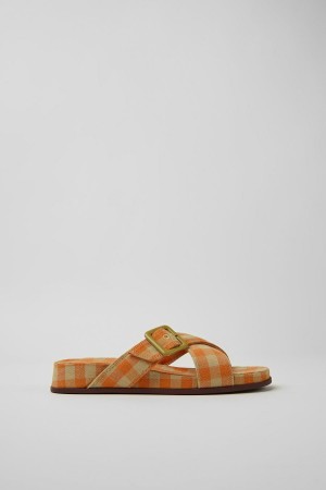 Sandalias Camper Atonik Mujer Naranjas | JTLEU-6324