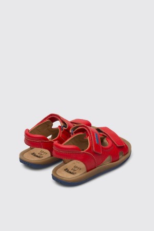 Sandalias Camper Bicho Niña Rojas | AISWN-6478