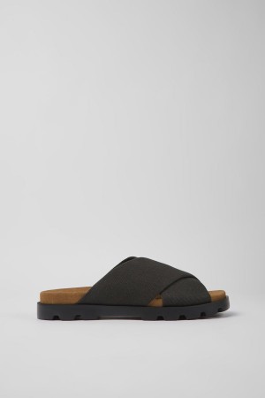 Sandalias Camper Brutus Recycled Algodon Hombre Gris | IOKMT-0783
