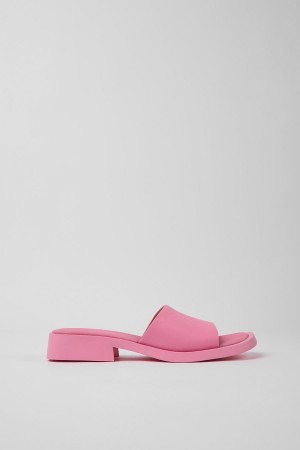 Sandalias Camper Dana Cuero Mujer Rosas | GLBHE-6541