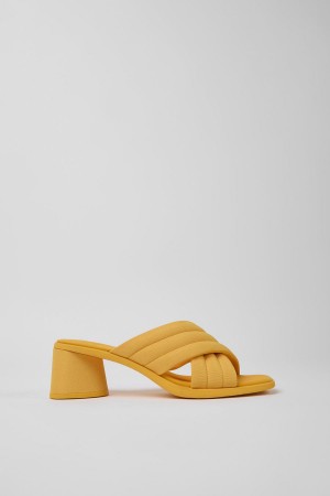 Sandalias Camper Kiara Textil Mujer Amarillo | WACLO-4169