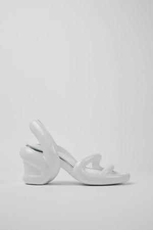 Sandalias Camper Kobarah Mujer Blancas | AWEVH-5047