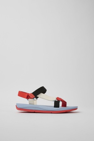 Sandalias Camper Match Mujer Rojas | HYXNZ-2835