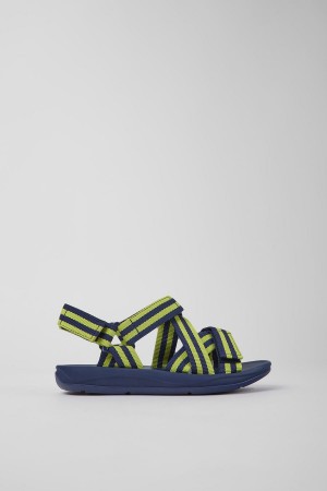 Sandalias Camper Match Textil Mujer Verde | AITME-5701