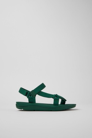 Sandalias Camper Match Textil Mujer Verde | IFGXV-8340
