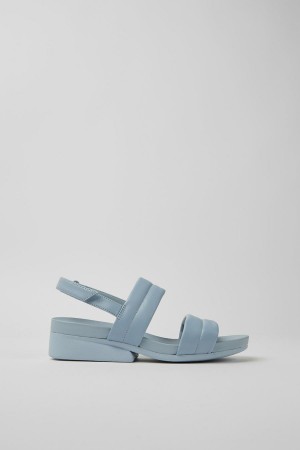 Sandalias Camper Minikaah Cuero Mujer Azules | NEWXV-4321