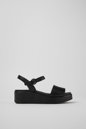 Sandalias Camper Misia Mujer Negras | KLQTB-7314