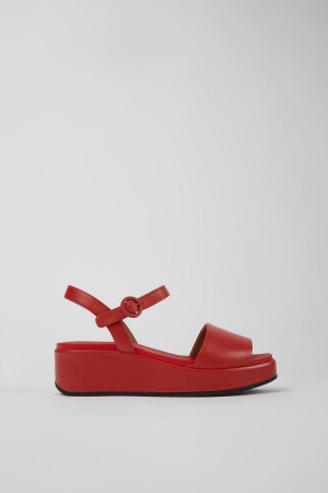 Sandalias Camper Misia Mujer Rojas | NYDCW-1975