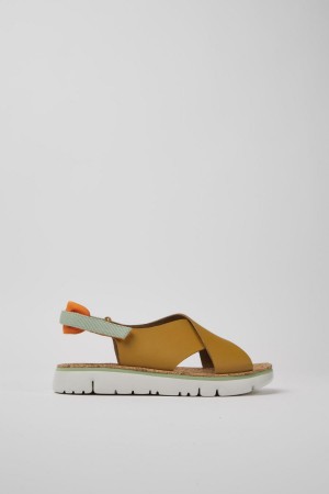 Sandalias Camper Oruga Mujer Marrones | MIQXF-4930