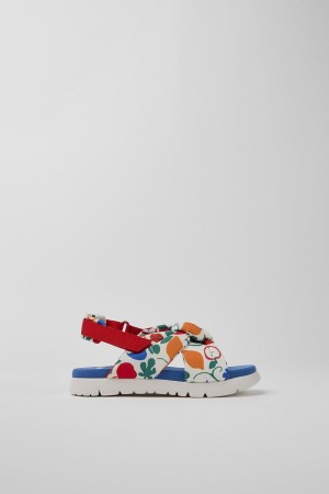 Sandalias Camper Oruga Niña Multicolor | YKQMU-8697