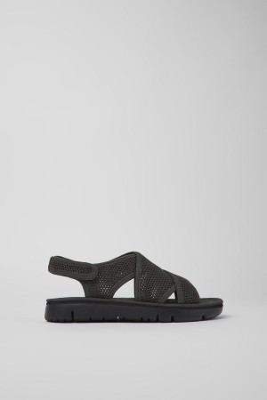 Sandalias Camper Oruga Textil Mujer Gris | PCMJW-3921