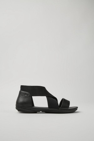 Sandalias Camper Right Mujer Negras | EYVSX-5489