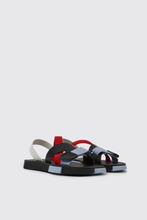 Sandalias Camper Set Mujer Negras | AZURI-7923