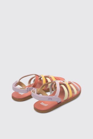 Sandalias Camper Twins Niña Multicolor | KJAZT-1749