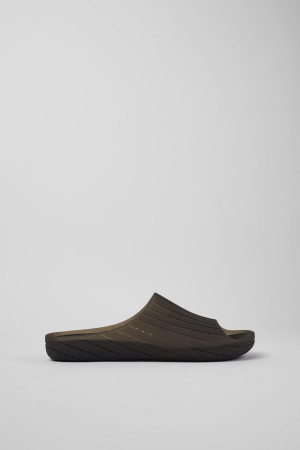 Sandalias Camper Wabi Monomaterial Hombre Negras | SRQWE-8047