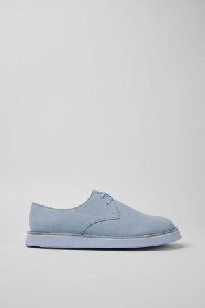 Slip On Camper Brothers Polze Cuero Hombre Azules | BCGVS-1240