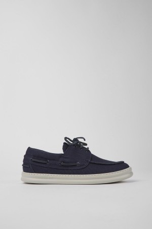 Slip On Camper Runner Textil Hombre Azules | KYAFW-8746