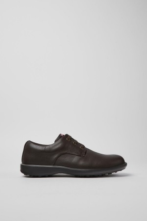 Zapatillas Camper Atom Trabajo Blucher Hombre Marrones | SPRCB-6073