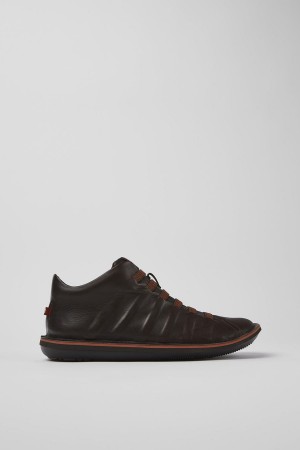 Zapatillas Camper Beetle Cuero Hombre Marrones | CSQEZ-2154