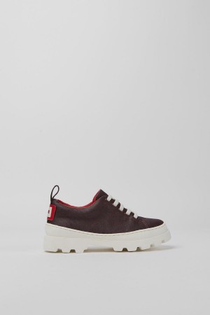 Zapatillas Camper Brutus Organic Algodon Niño Burdeos | ZTCWS-7841