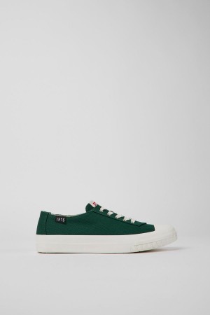 Zapatillas Camper Camaleon Recycled Algodon Mujer Verde | JPNQG-8601
