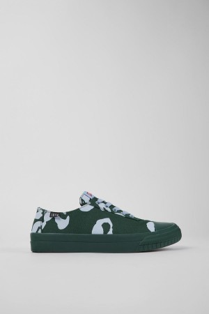 Zapatillas Camper Camaleon Recycled Algodon Hombre Verde | JUBSQ-0268