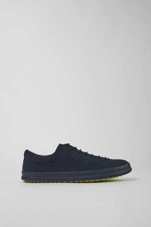 Zapatillas Camper Chasis Nubuck Hombre Azules | UOKYP-6417