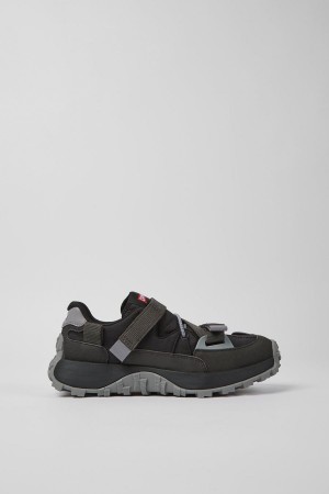 Zapatillas Camper Drift Trail Textil Nubuck Mujer Negras | EPHKN-4560
