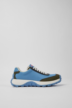 Zapatillas Camper Drift Trail Textil Nubuck Mujer Azules | YOKGE-8160