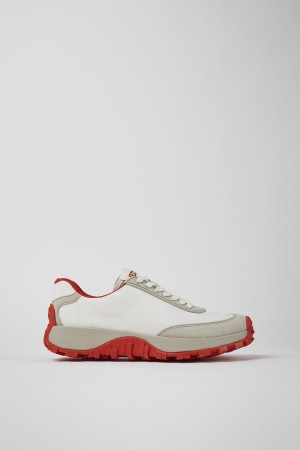 Zapatillas Camper Drift Trail Vibram Recycled Pet Nubuck Mujer Blancas | MIRTZ-8743