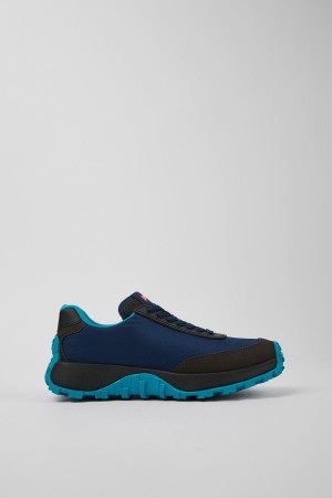 Zapatillas Camper Drift Trail Vibram Recycled Pet Nubuck Mujer Azules | VREFB-8542