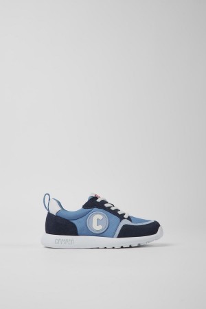Zapatillas Camper Driftie Textil Nubuck Niña Azules | NXYIU-3657