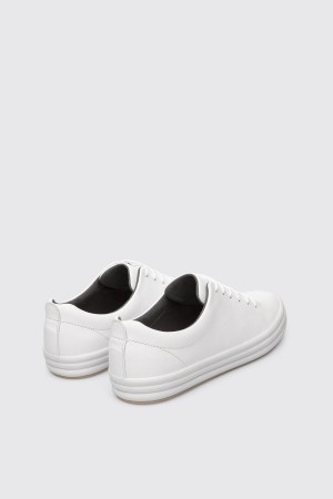 Zapatillas Camper Hoops Mujer Blancas | BQEOU-2583