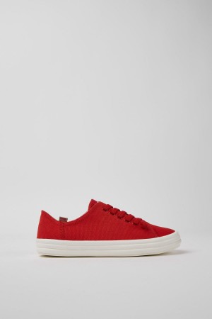 Zapatillas Camper Hoops Mujer Rojas | RSTCG-6432